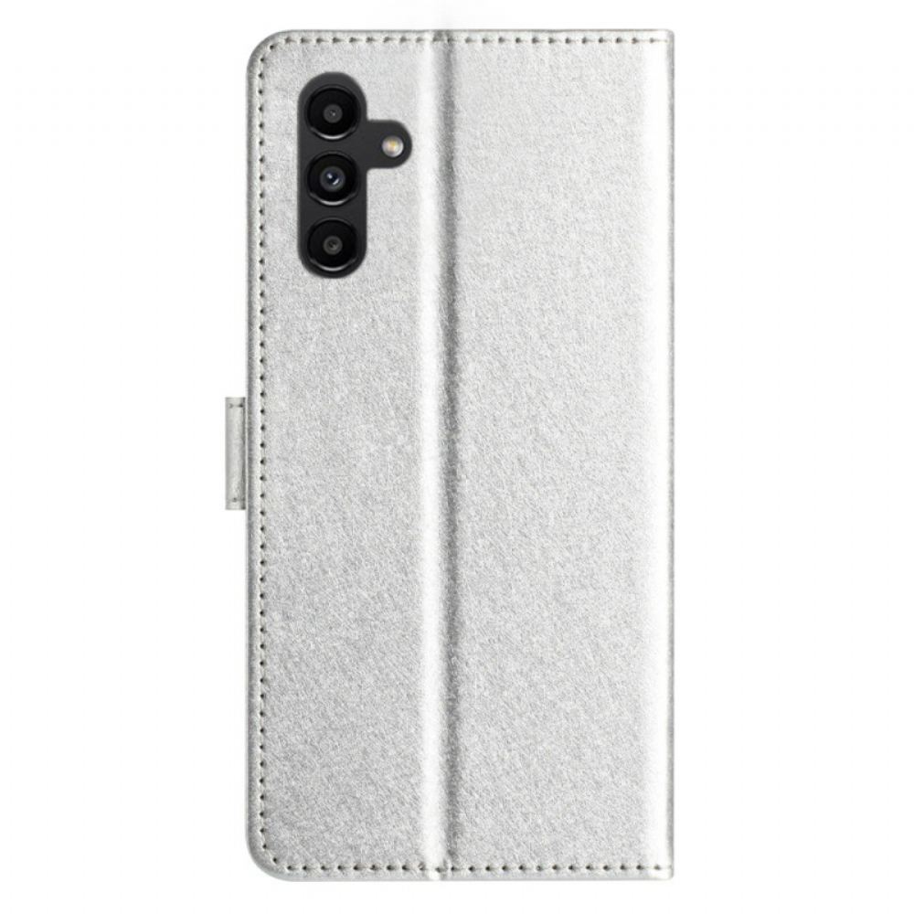 Kožený Kryt Samsung Galaxy A16 5g Hedvábná Textura