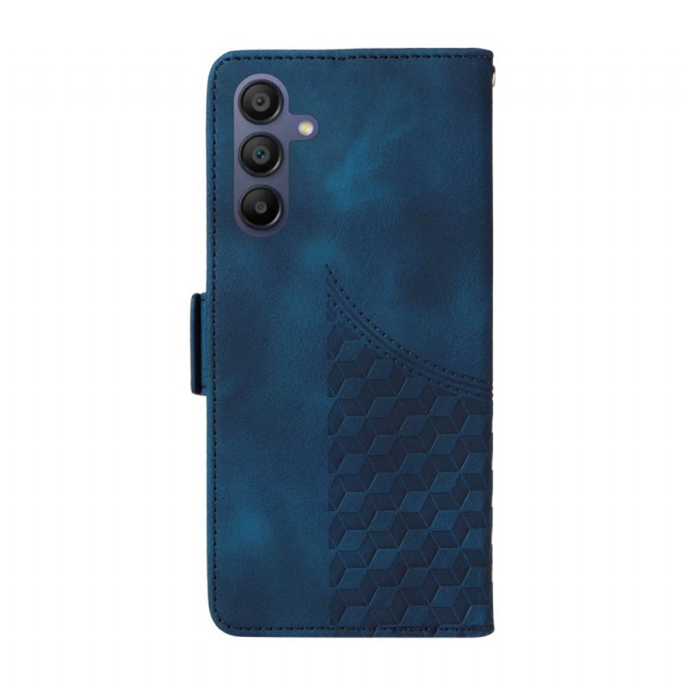 Kožený Kryt Samsung Galaxy A16 5g Hvězdný Design
