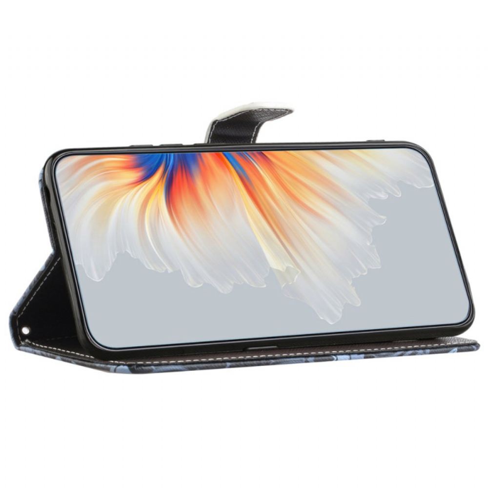 Kožený Kryt Samsung Galaxy A16 5g Leopardí Vzor