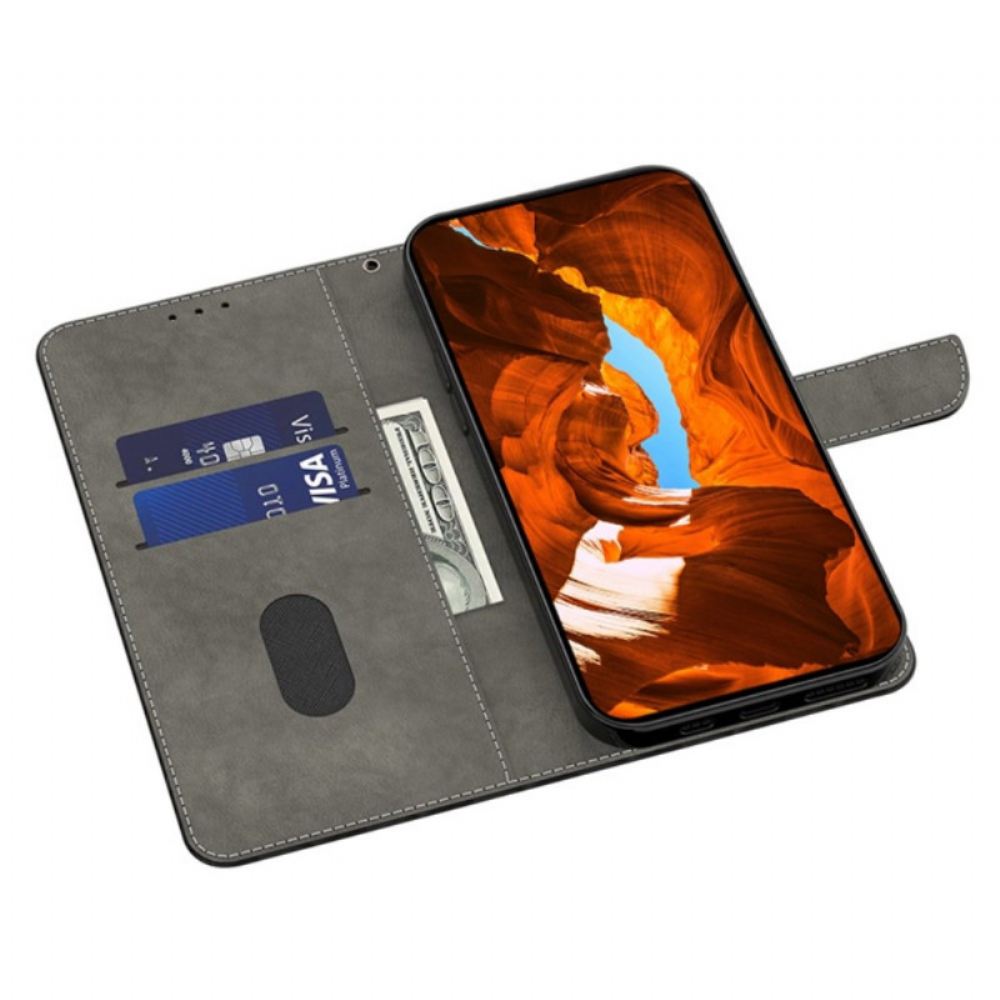 Kožený Kryt Samsung Galaxy A16 5g Leopardí Vzor