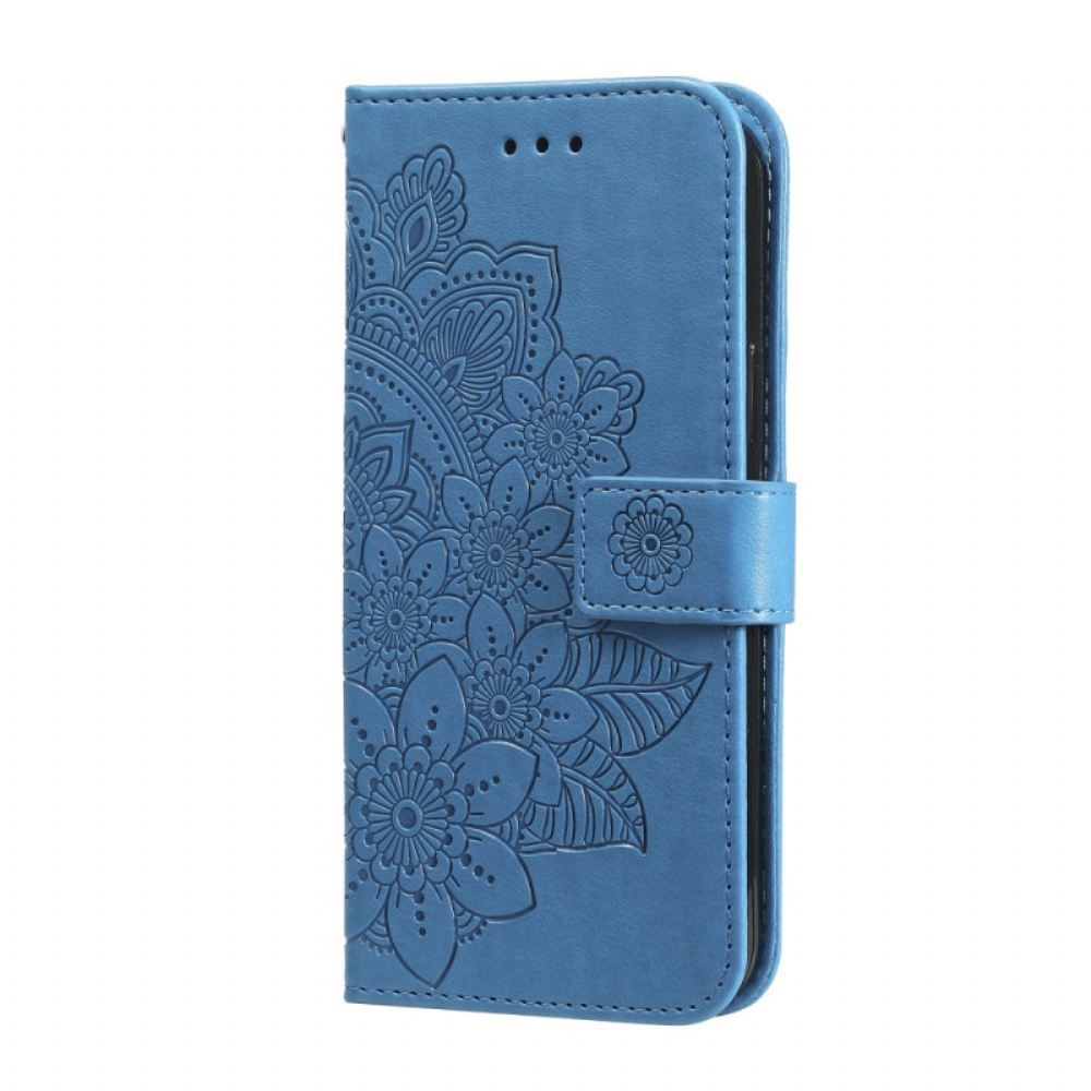 Kožený Kryt Samsung Galaxy A16 5g Otisk Mandaly