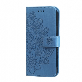 Kožený Kryt Samsung Galaxy A16 5g Otisk Mandaly