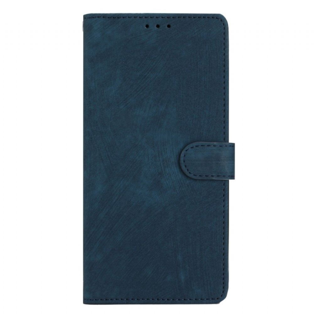 Kožený Kryt Samsung Galaxy A16 5g Semišový Efekt S Páskem