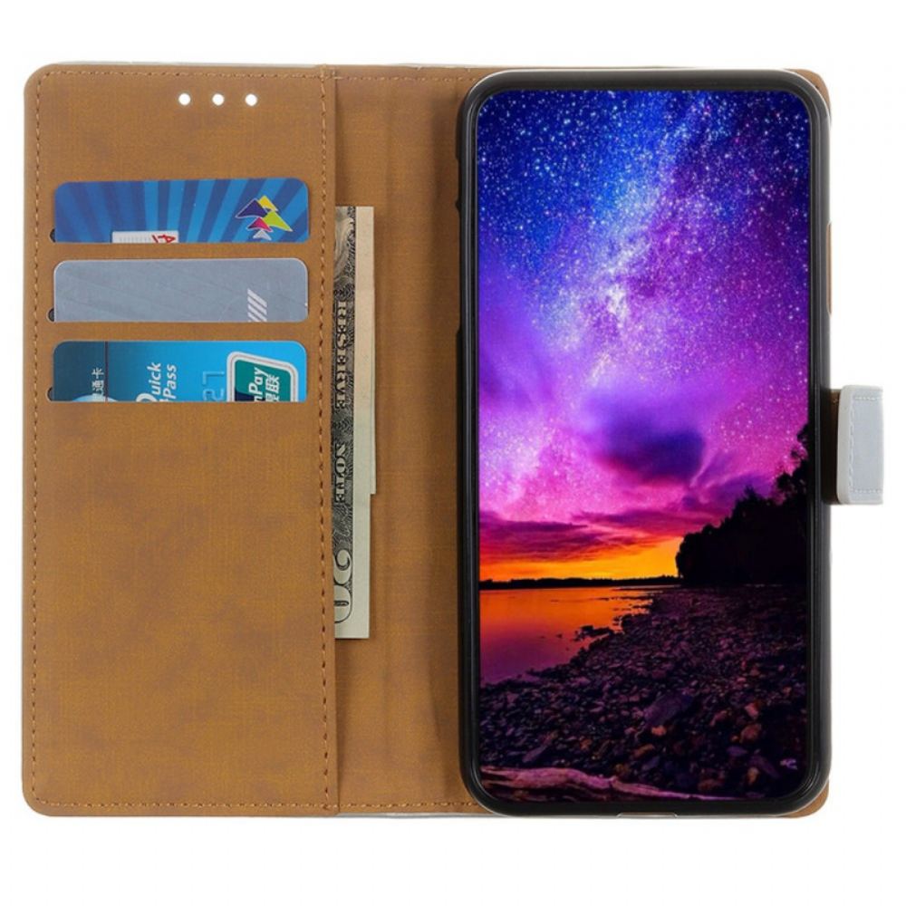 Kožený Kryt Samsung Galaxy A16 5g Texturovaná Umělá Kůže