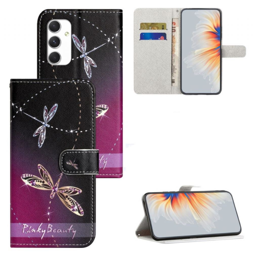 Kožený Kryt Samsung Galaxy A16 5g Vážka