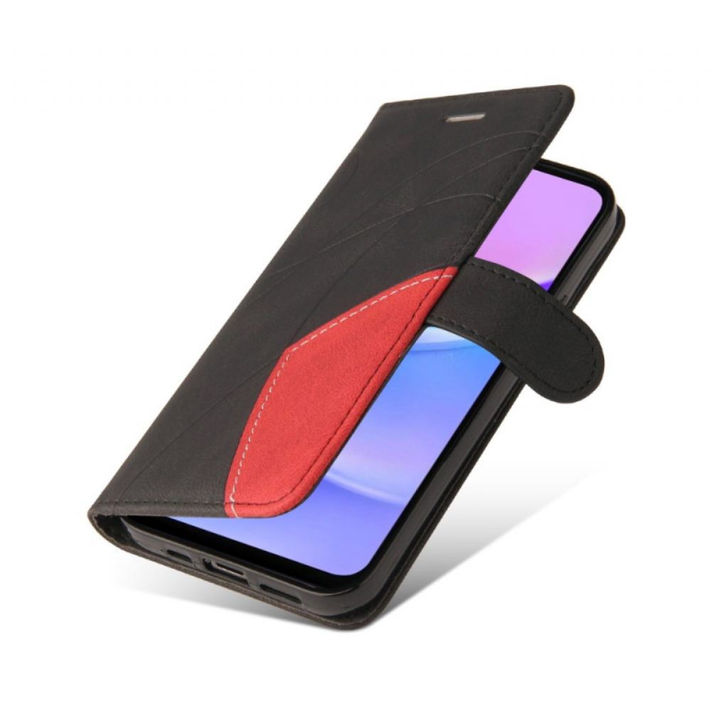 Kožený Kryt Samsung Galaxy A16 5g Vlnovka