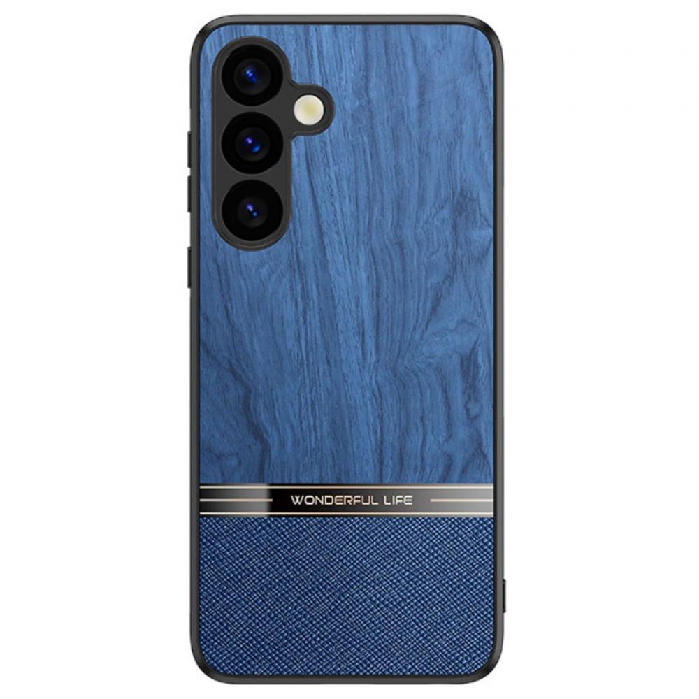 Kryt Na Samsung Galaxy A16 5g Textura Dřeva