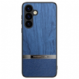 Kryt Na Samsung Galaxy A16 5g Textura Dřeva