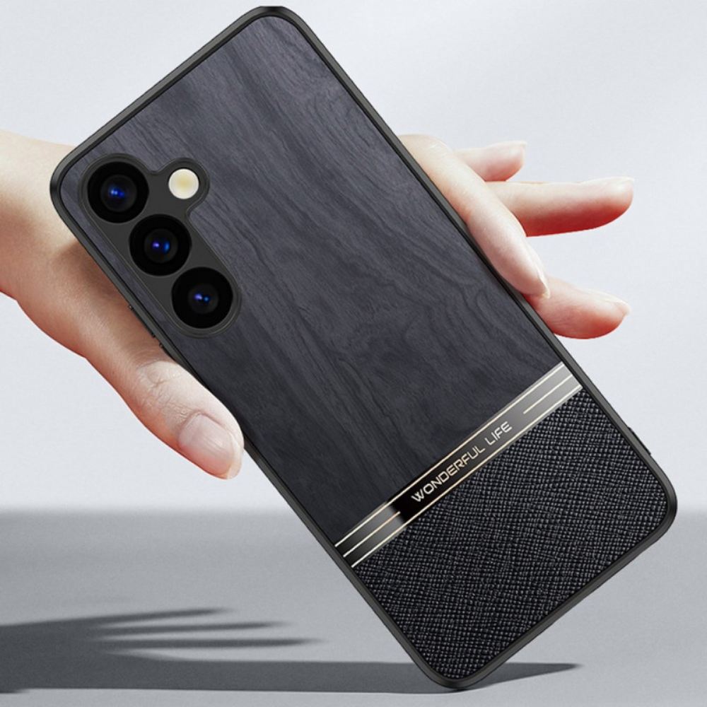 Kryt Na Samsung Galaxy A16 5g Textura Dřeva