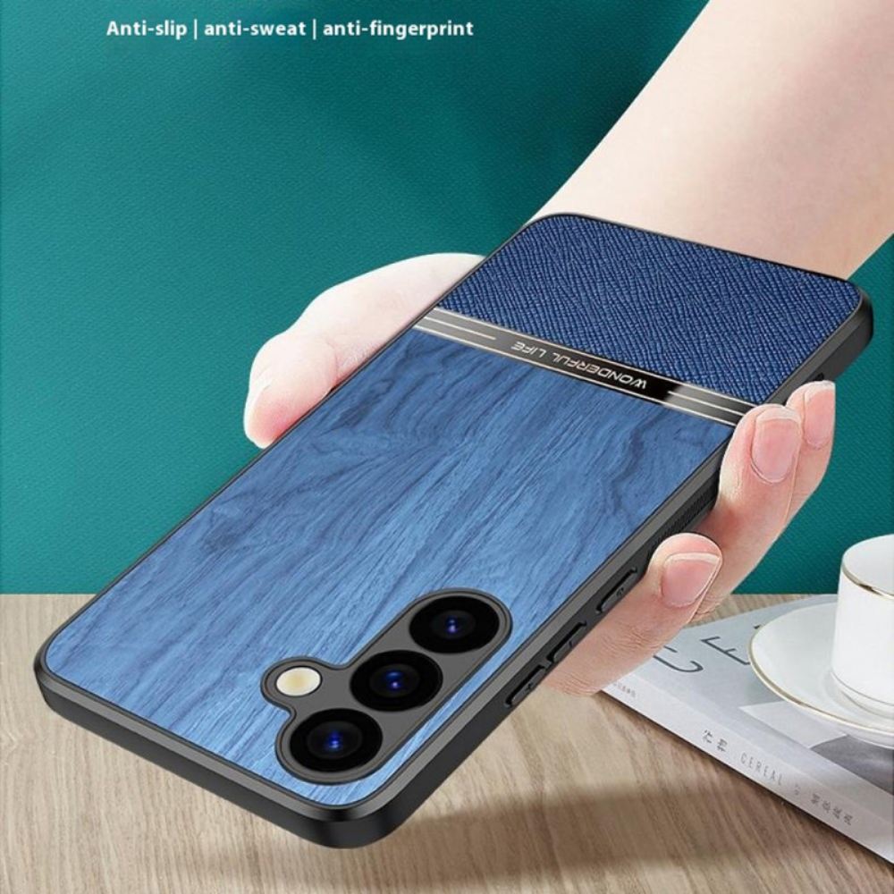 Kryt Na Samsung Galaxy A16 5g Textura Dřeva