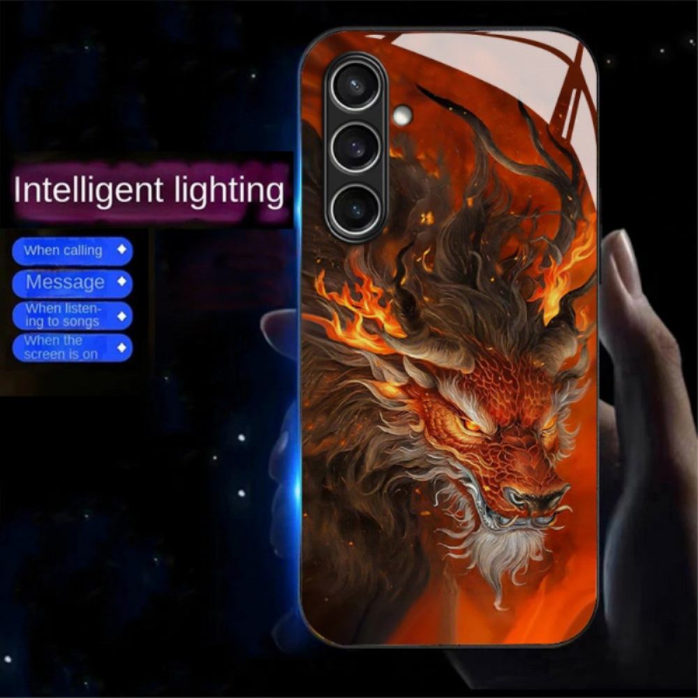 Kryt Na Samsung Galaxy A16 5g Volejte Flash Series Red Fire Dragon