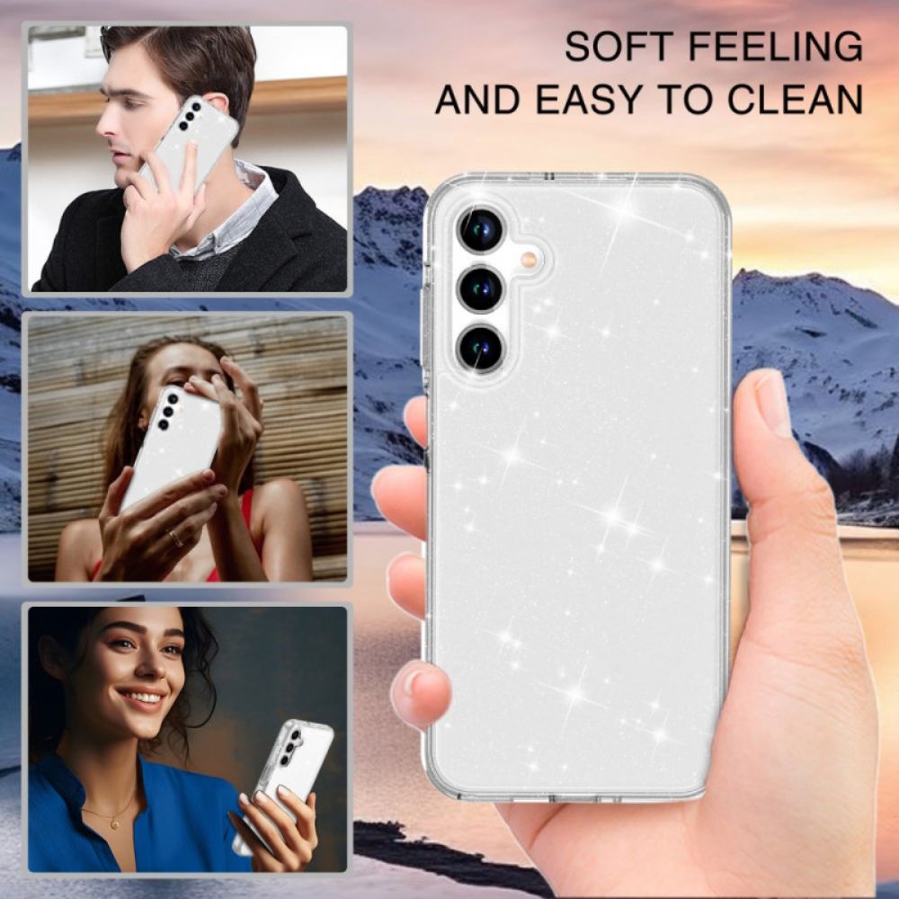 Kryt Na Samsung Galaxy A16 5g Šumivá Průhledná