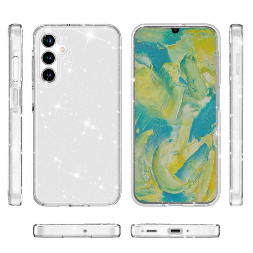 Kryt Na Samsung Galaxy A16 5g Šumivá Průhledná