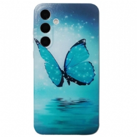 Kryt Samsung Galaxy A16 5g Modrý Motýl