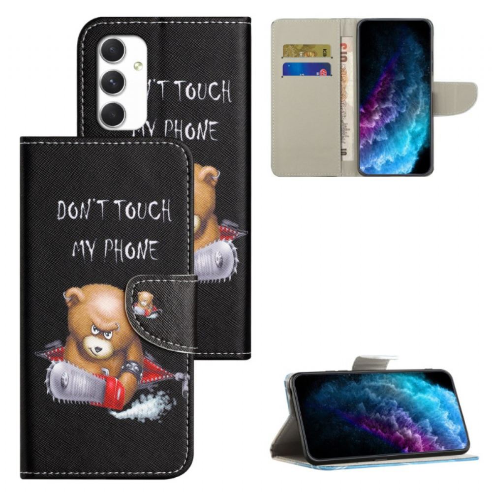 Kryt Samsung Galaxy A16 5g S Medvědím Vzorem