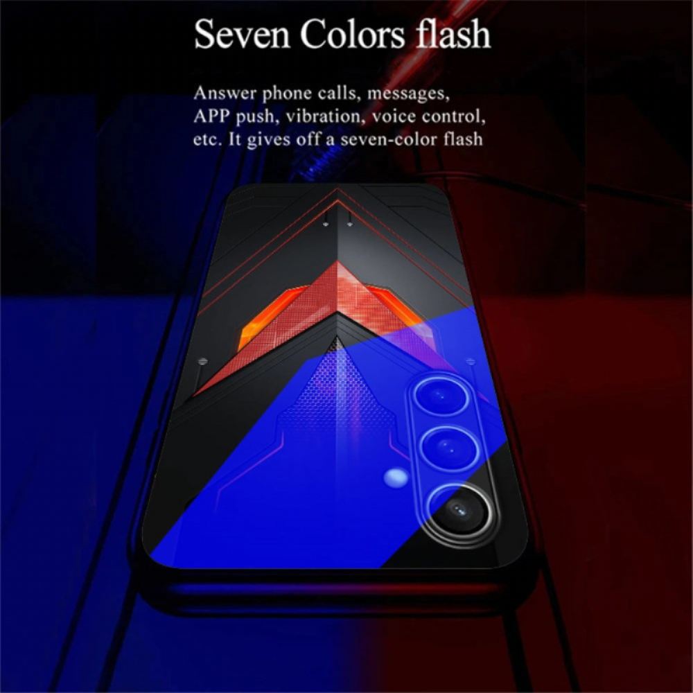 Kryt Samsung Galaxy A16 5g Volání Flash Series Red Triangle