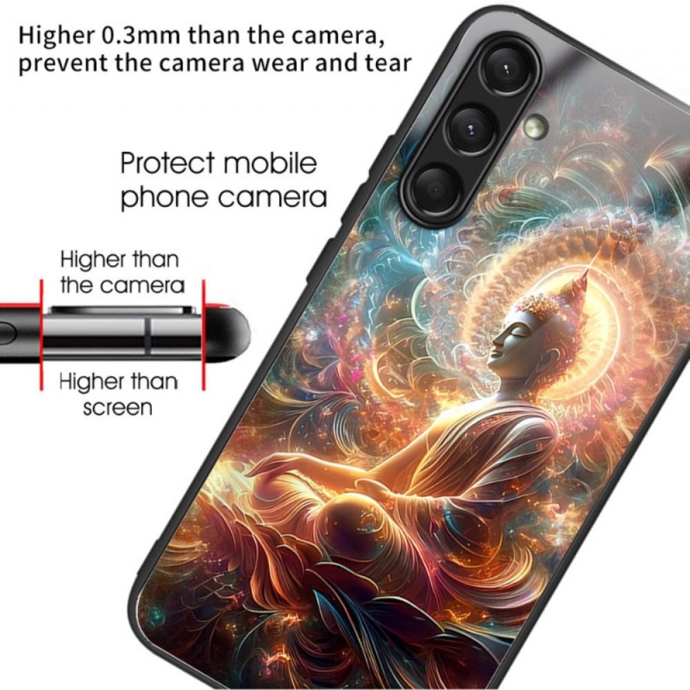 Kryt Samsung Galaxy A16 5g Zlaté Tvrzené Sklo Boudha