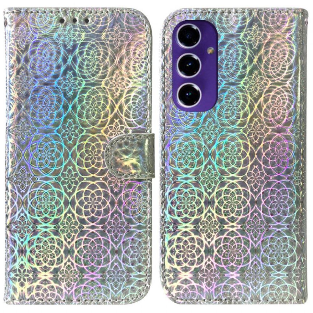 Peněženková Pouzdra Samsung Galaxy A16 5g Kryty Na Mobil Diskotékový Styl