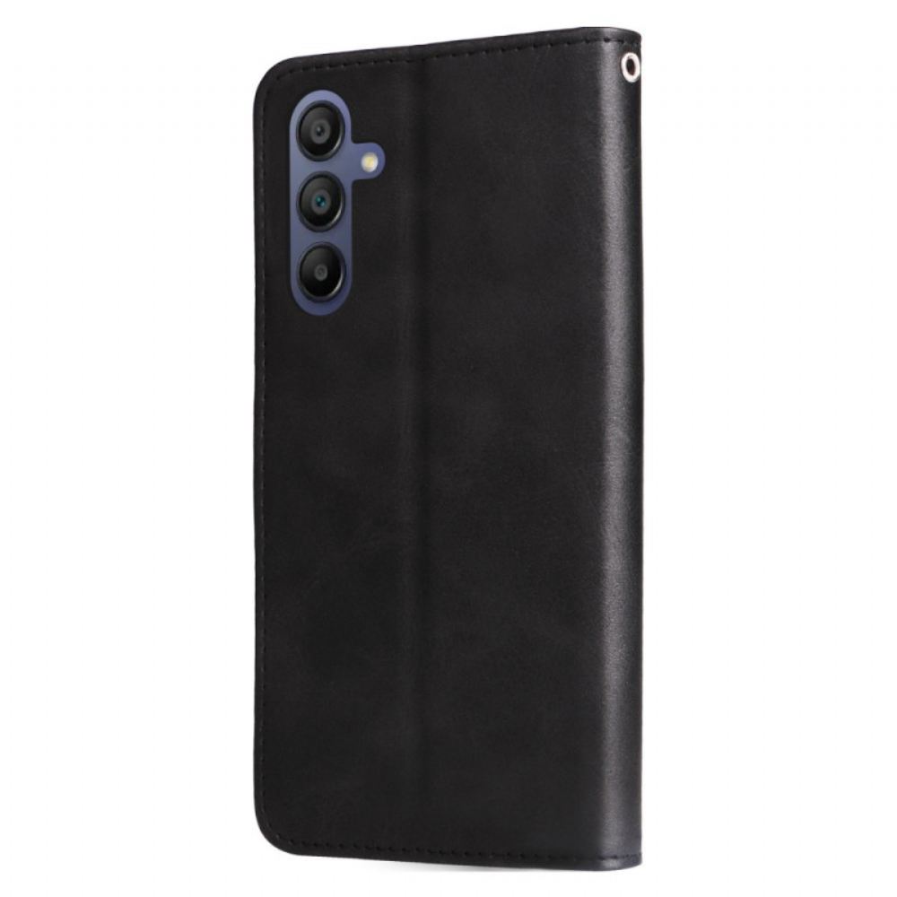 Peněženková Pouzdra Samsung Galaxy A16 5g Kryty Na Mobil Peněženka Na Zip