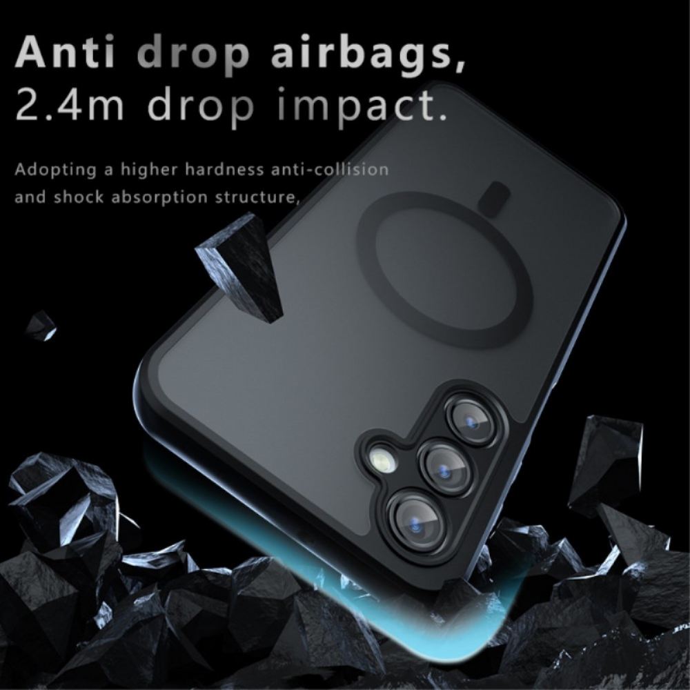 Pouzdra Samsung Galaxy A16 5g Kryty Na Mobil Kompatibilní S Black Magsafe