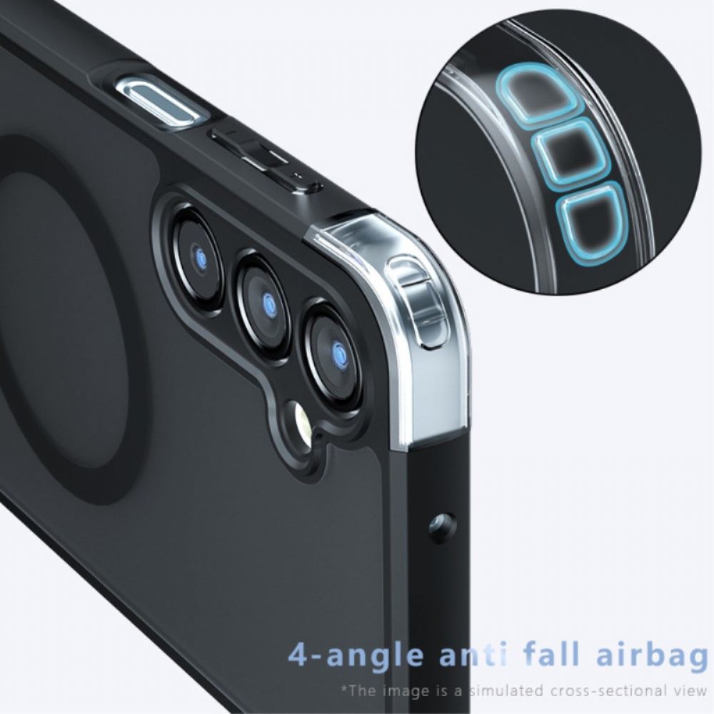 Pouzdra Samsung Galaxy A16 5g Kryty Na Mobil Kompatibilní S Black Magsafe