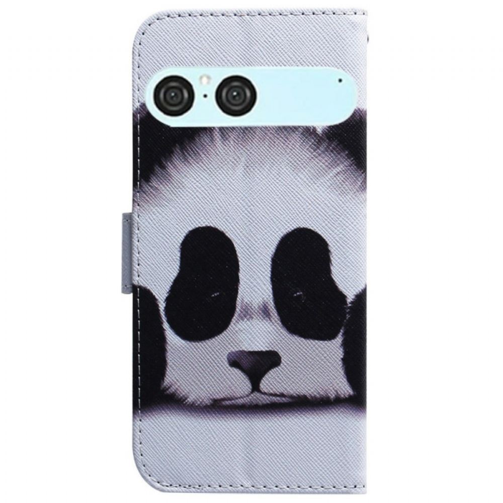 Kožený Kryt Na Sony Xperia 10 Vii Panda