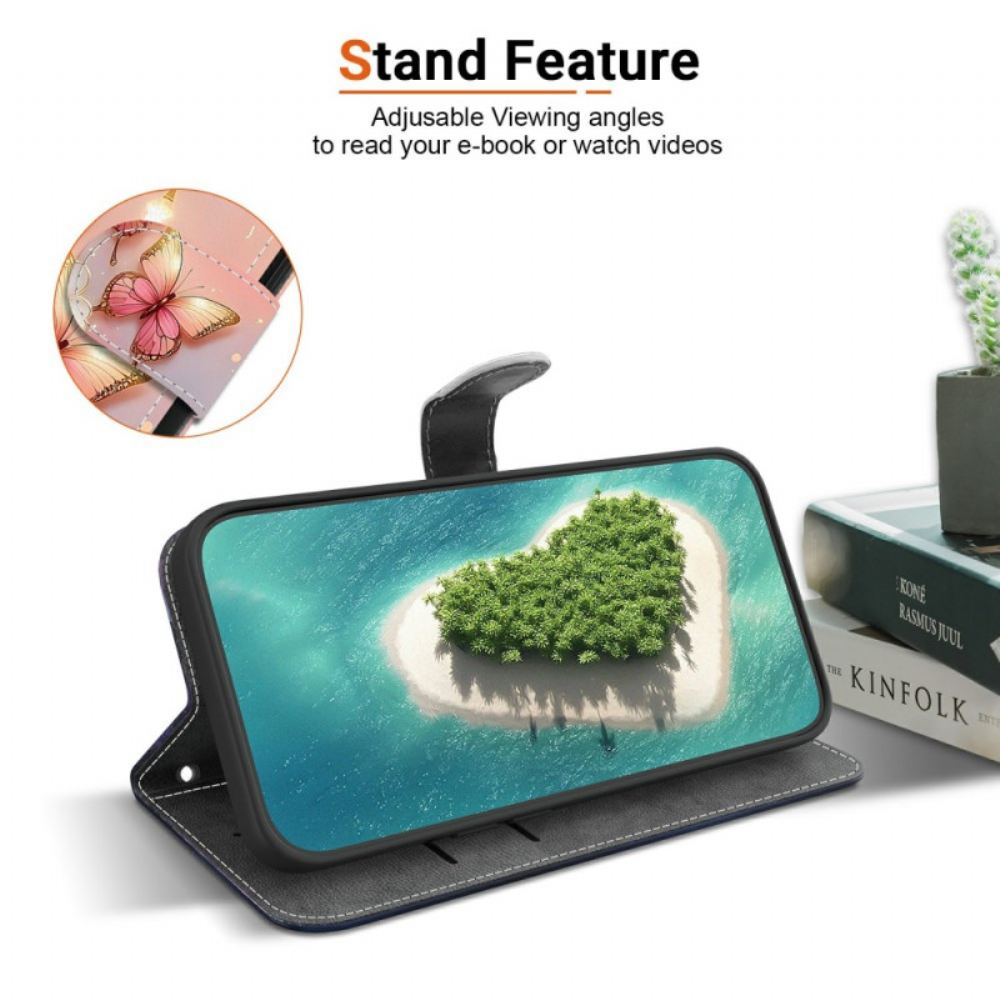 Kožený Kryt Sony Xperia 10 Vii Diamantový Medvídek