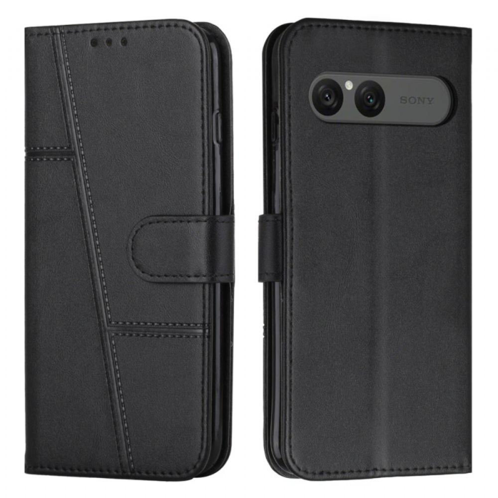 Kožený Kryt Sony Xperia 10 Vii Obchodní