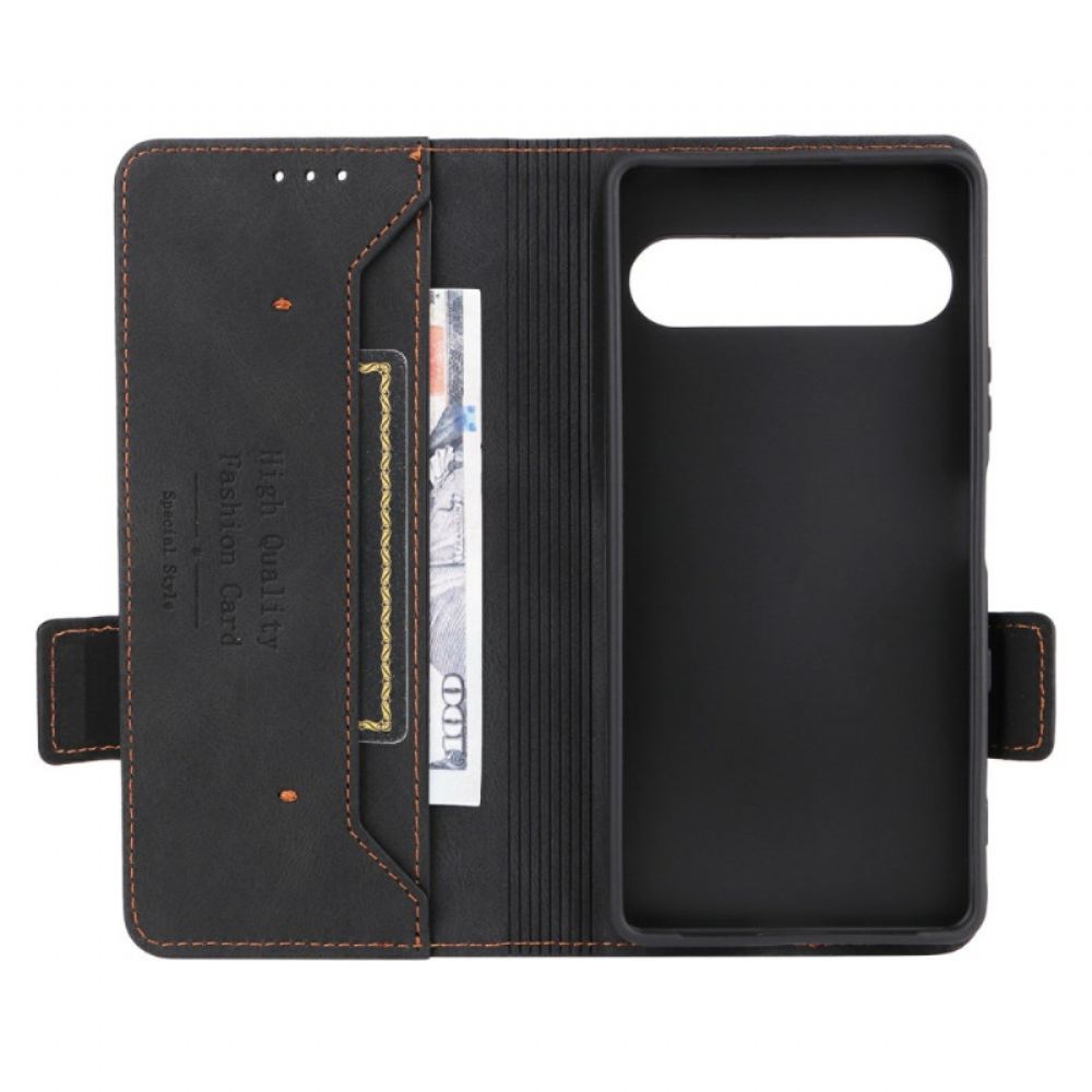 Kožený Kryt Sony Xperia 10 Vii Retro Semišový Efekt