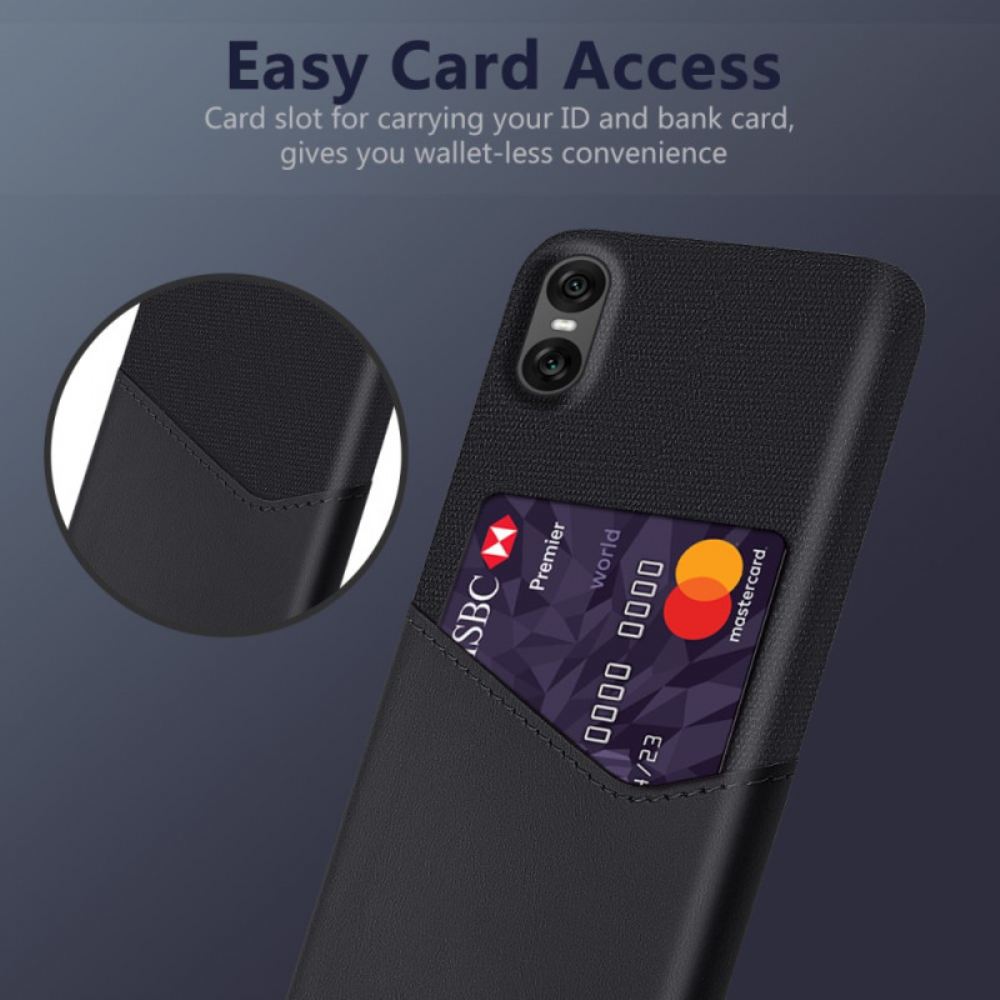 Kryt Sony Xperia 10 Vii Pouzdro Na Karty