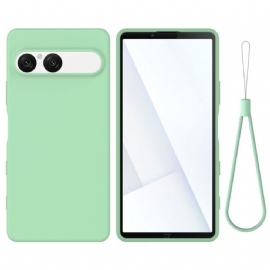 Kryt Sony Xperia 10 Vii Silikon S Páskem