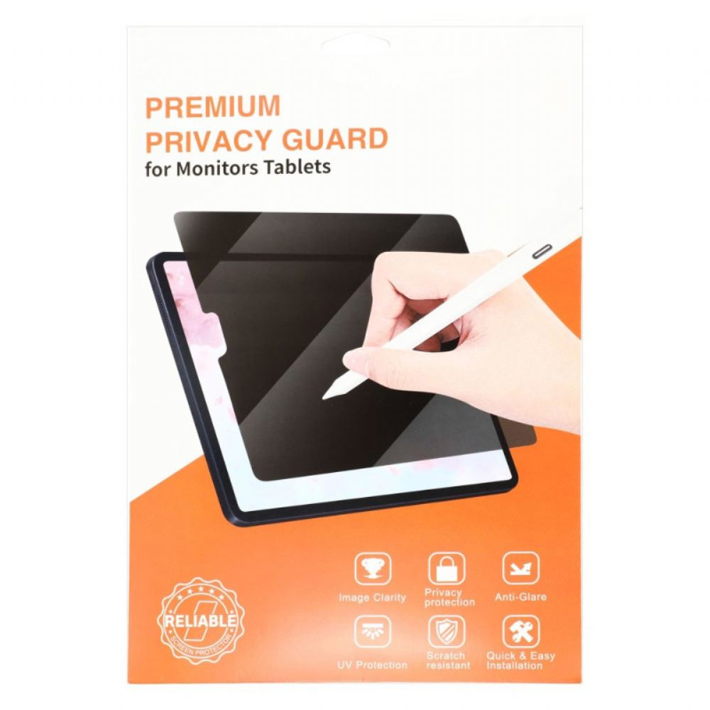 Ochranná Fólie Z Tvrzeného Skla Proti Špionážnímu Vniknutí Pro Samsung Galaxy Tab S10 Lite / S10 Fe / S9 / S9 Fe / S8 / S7