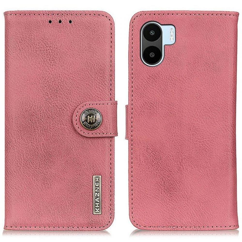 Flipové Pouzdro Na Xiaomi Redmi A1 Imitace Kůže Khazneh