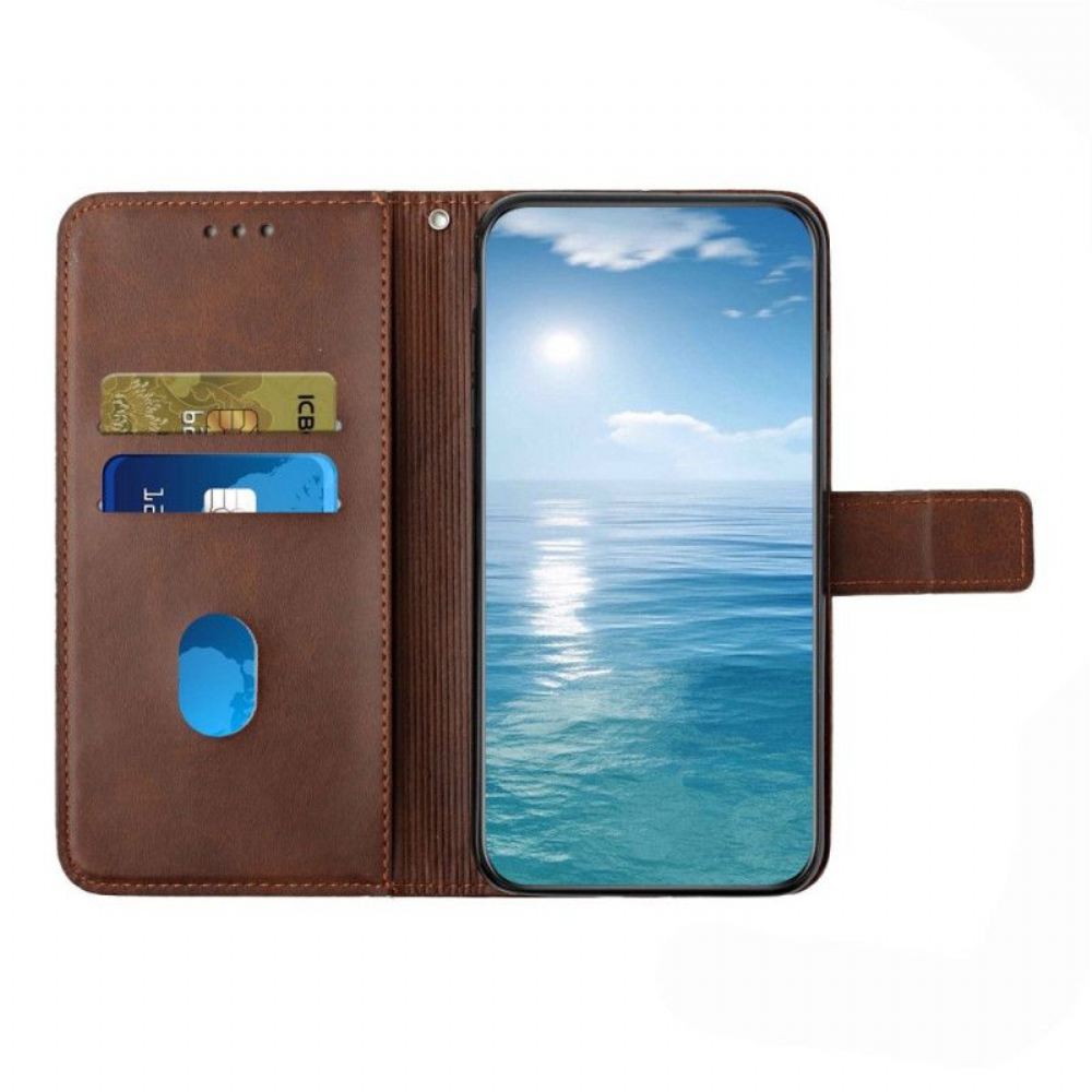 Flipové Pouzdro Na Xiaomi Redmi A1 X Design Geo Styl Kůže
