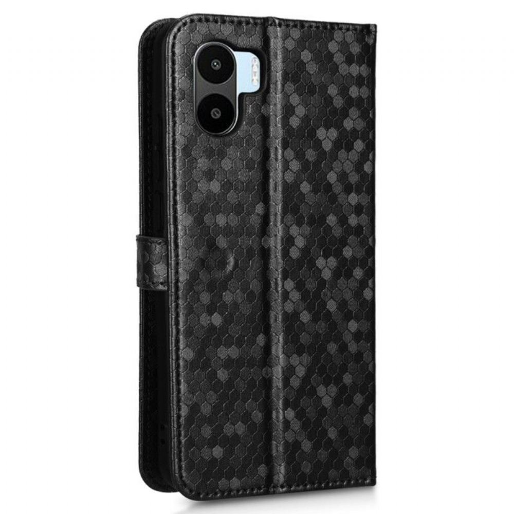 Kožené Pouzdro Na Xiaomi Redmi A1 Na Lana 3d Vzor Strappy