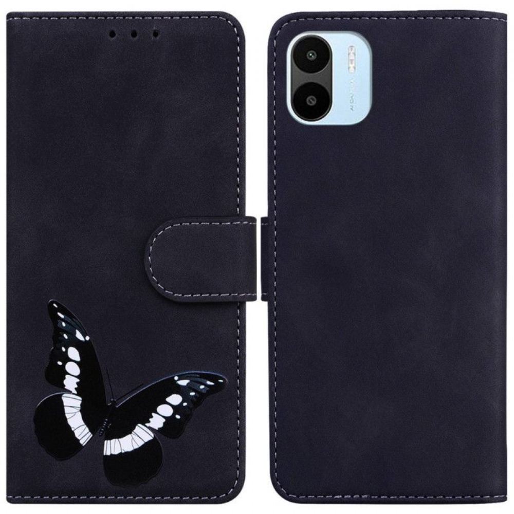 Kožené Pouzdro Na Xiaomi Redmi A1 Motýl