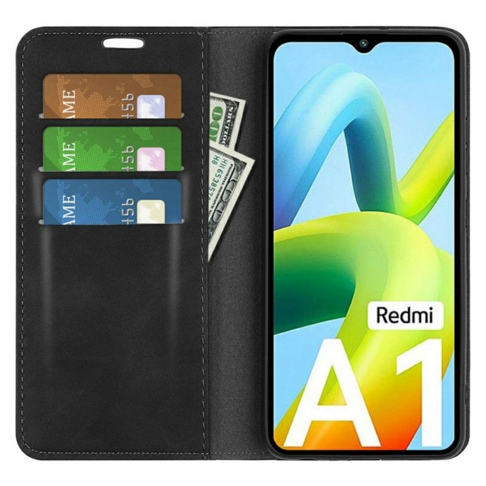 Kryty Na Mobil Na Xiaomi Redmi A1 Flipové Pouzdro Jemnost Pokožky Na Dotek