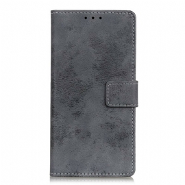 Flipové Pouzdro Na Asus Zenfone 8 Vintage Umělá Kůže