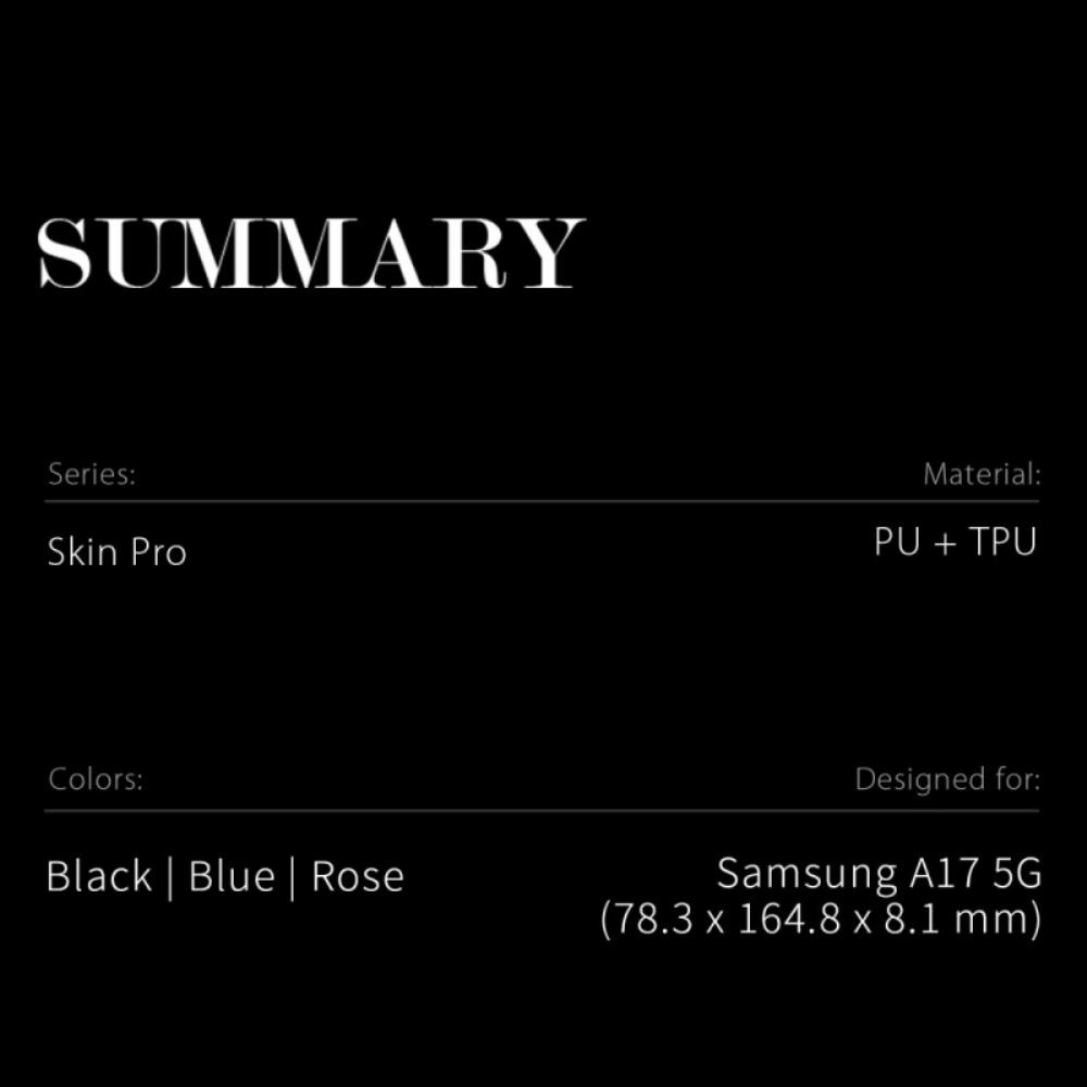 Kožené Pouzdro Folio Samsung Galaxy A17 4g / 5g Řada Skin Pro Dux Ducis