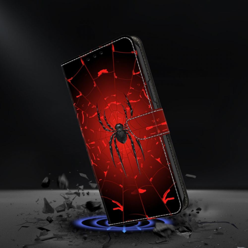 Kožený Kryt Na Samsung Galaxy A17 4g / 5g Pavouk