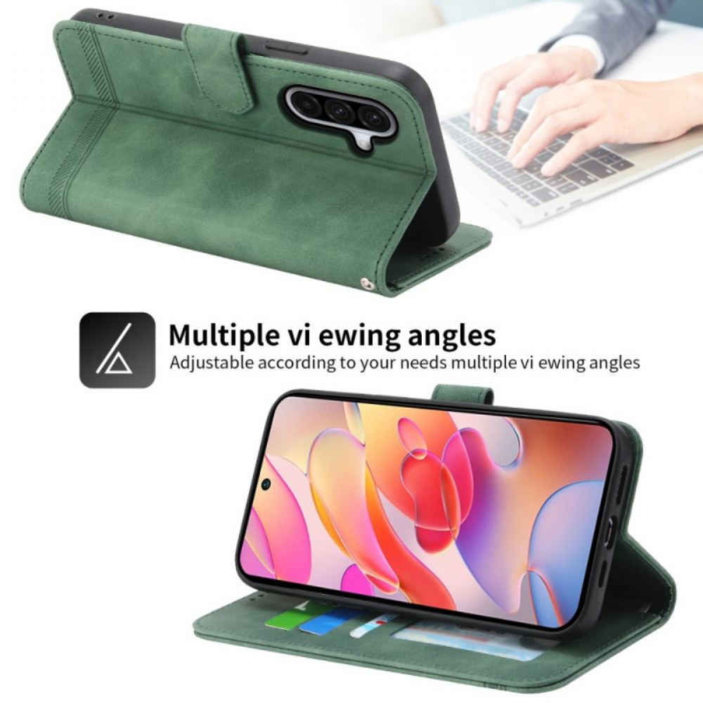 Kožený Kryt Samsung Galaxy A17 4g / 5g Dierfeng