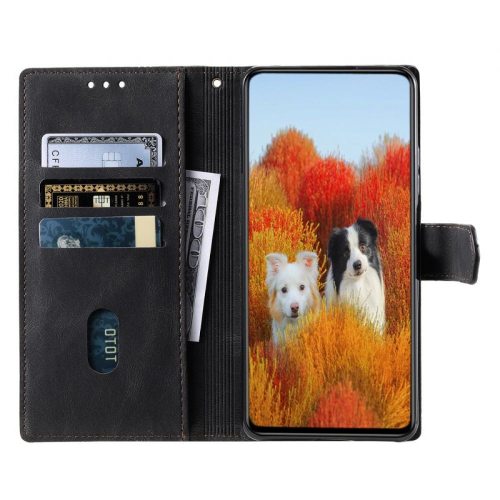 Kožený Kryt Samsung Galaxy A17 4g / 5g Geometrické Linie