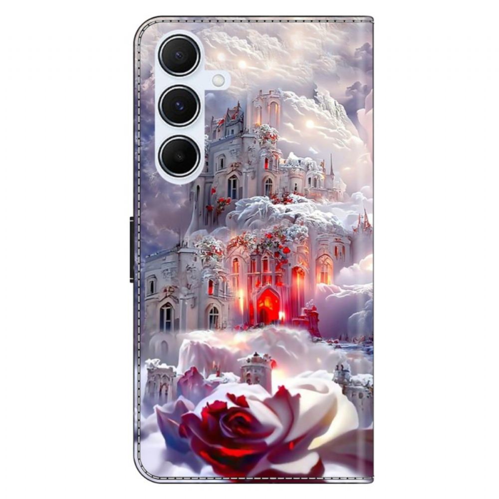 Kožený Kryt Samsung Galaxy A17 4g / 5g Hrad