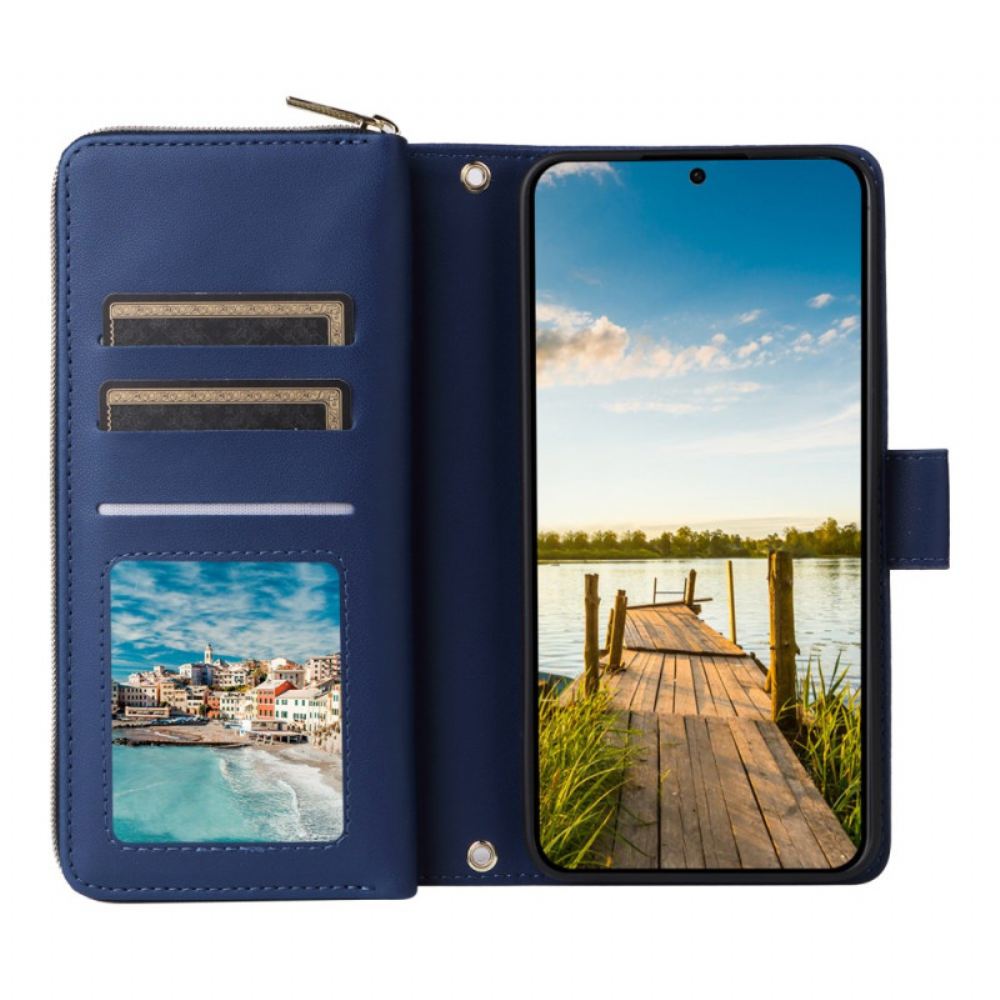 Kožený Kryt Samsung Galaxy A17 4g / 5g Jednoduchá Peněženka