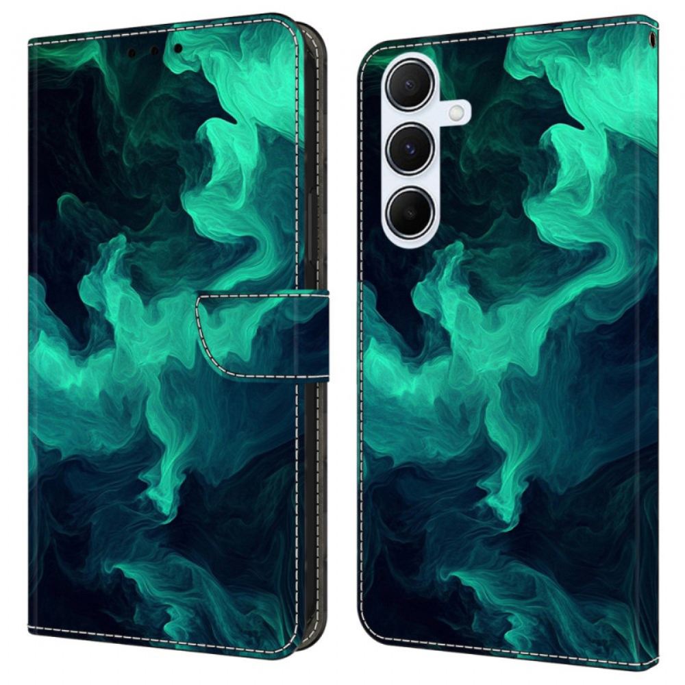 Kožený Kryt Samsung Galaxy A17 4g / 5g Kouř