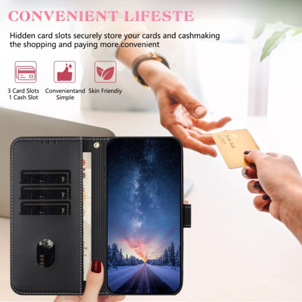 Kožený Kryt Samsung Galaxy A17 4g / 5g Motýlek