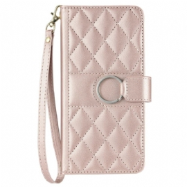 Kožený Kryt Samsung Galaxy A17 4g / 5g Prošívaný Design