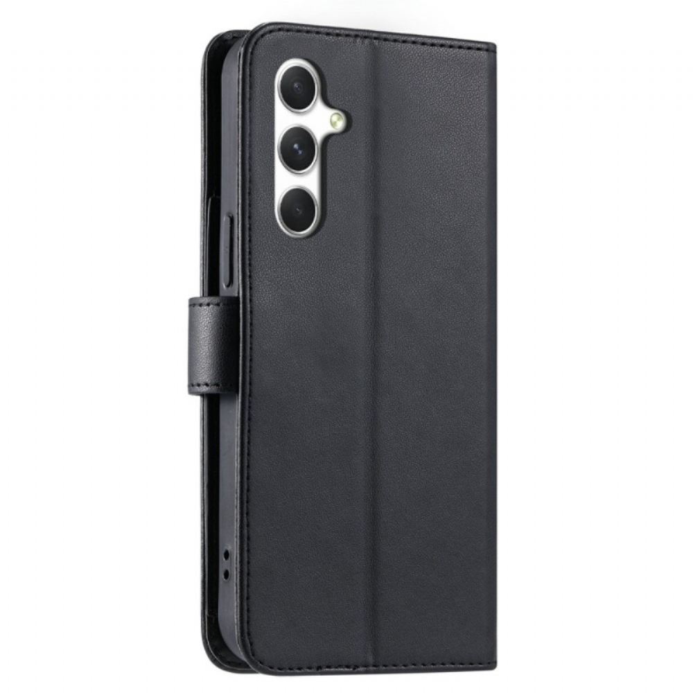 Kožený Kryt Samsung Galaxy A17 4g / 5g Prošívaný Design