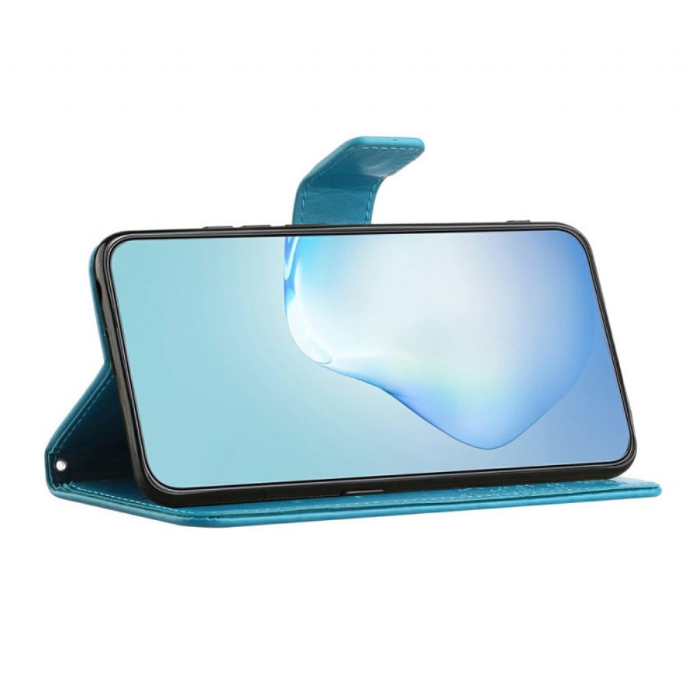 Kožený Kryt Samsung Galaxy A17 4g / 5g Strom A Sovy