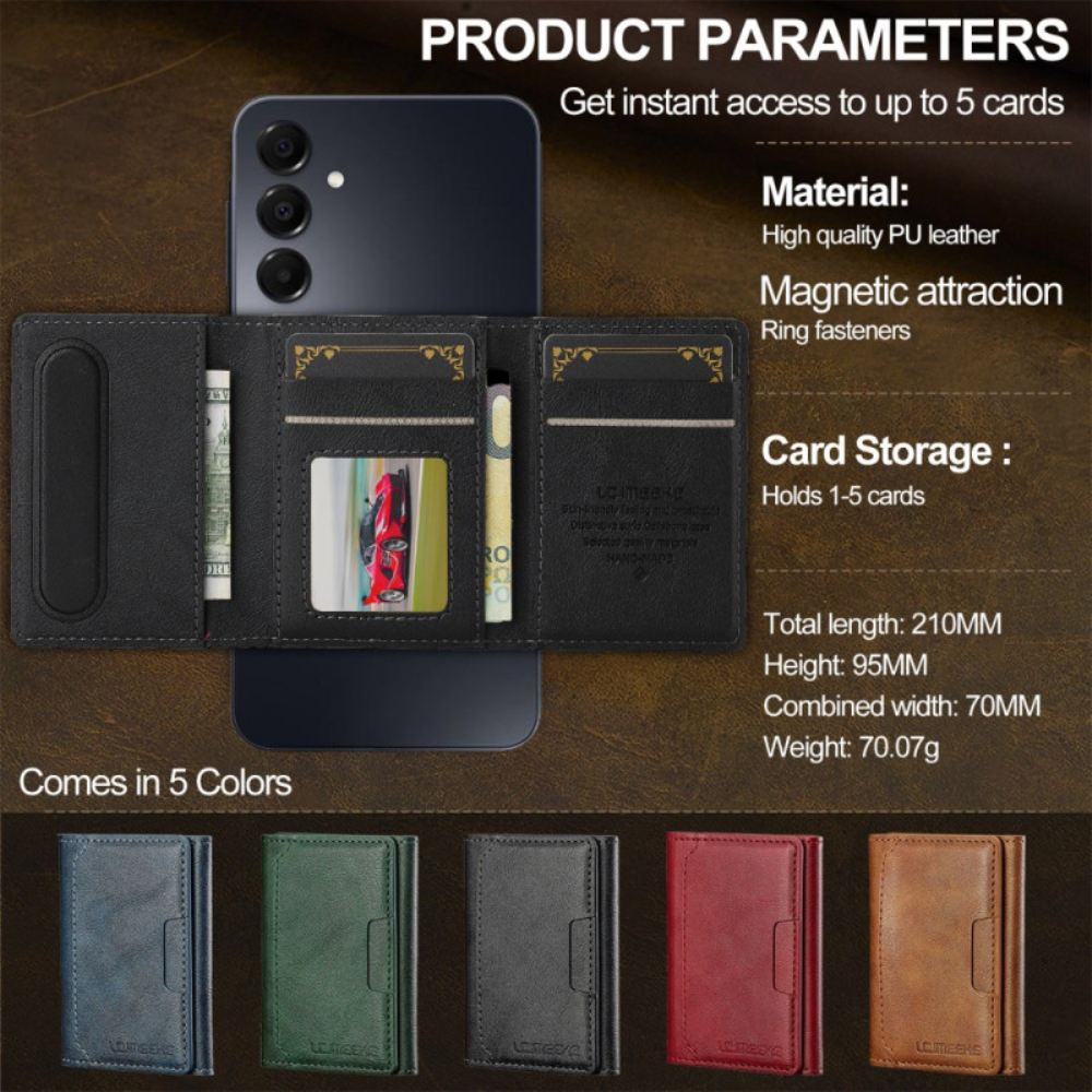 Kryt Na Samsung Galaxy A17 4g / 5g Magnetický A Odnímatelný Obal Na Karty